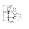Смеситель Gattoni Nice 2746/27C0 OLD на раковину хром