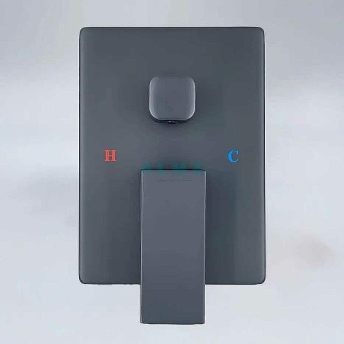 Душевая система ALMAes Leine TVZ-0810 встраиваемая цвет черный - фото 4