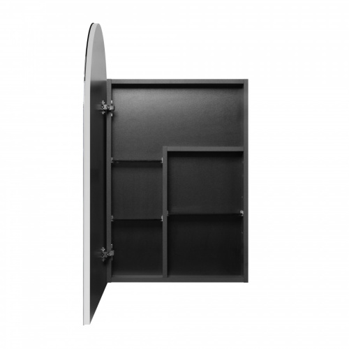 Зеркало-шкаф Aquaton Санта-Барбара 1A286402CB82L 60х13х90 подвесной цвет черный - фото 3