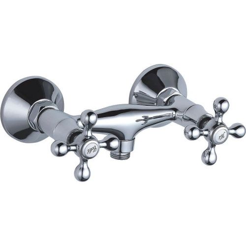 Смеситель для ванны и душа Cron CN2008 настенный хром - фото 2