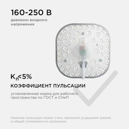Светодиодный модуль со встроенным драйвером Apeyron 47150
