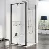 Душевая перегородка Ravak Pivot 90GA0300Z1 100х190 стекло прозрачное профиль черный