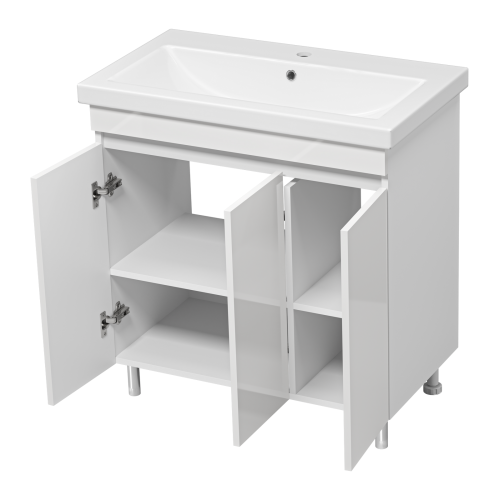 Тумба под раковину Misty Енисей Э-Ени01080-012 76х43х70 напольная - фото 4