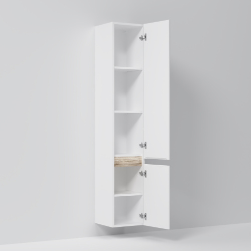 Шкаф-пенал Am.Pm X-Joy M85ACHR0306WG 30х32х166 подвесной цвет белый - фото 5