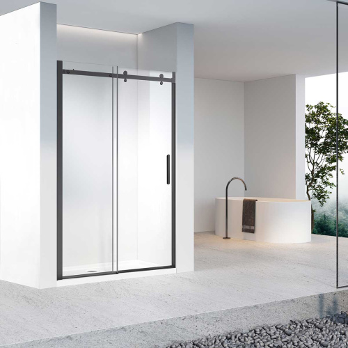 Душевая дверь Vincea Como-N VDS-4CN120CLB 120х195 стекло прозрачное профиль черный