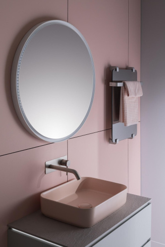 Зеркало в ванную Allen Brau Infinity 1.21017.WT 80х80 цвет белый - фото 5