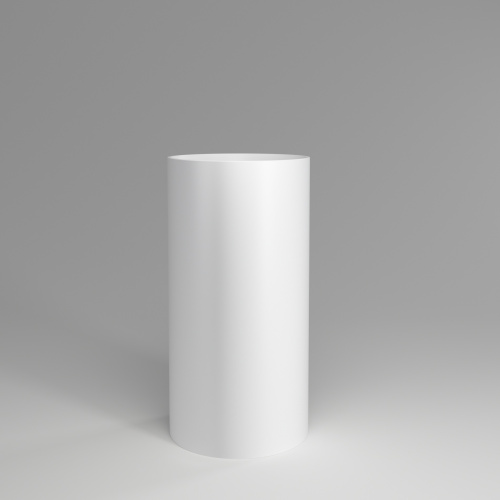 Раковина из искусственного камня Plumberia Selection Misha MISHA SOFT BO 44х44 напольная цвет белый матовый - фото 2