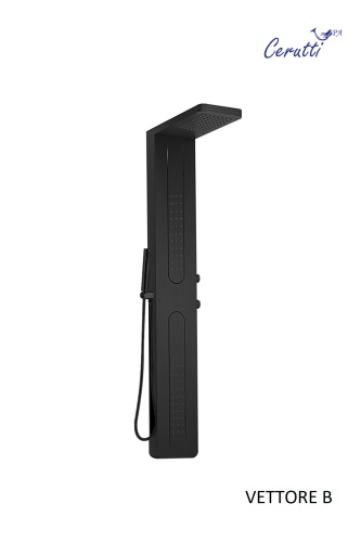 Душевая панель Cerutti SPA CT8993 прямоугольная настенная - фото 2