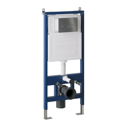 Клавиша смыва механическая Grossman Style 700.K31.05.42M.42M цвет графит - фото 4