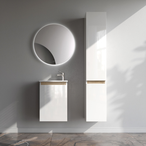 Тумба под раковину Am.Pm X-Joy M85AFHX0451WG 43х25х58 подвесная цвет белый - фото 5