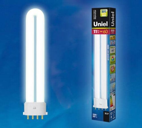 Лампа энергосберегающая Uniel PL ESL-PL-11/4000/2G7 картон - фото 2
