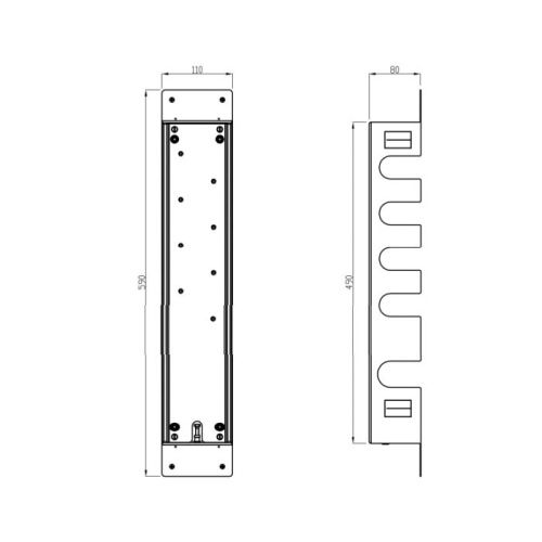 Короб для быстрой установки термостатического смесителя на 4 выхода Carimali KIT00040 - фото 2