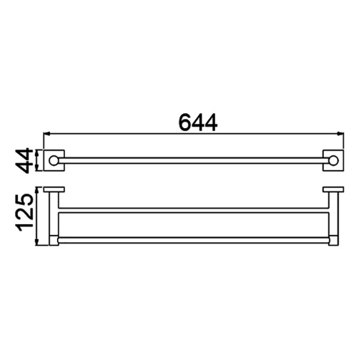 Полотенцедержатель Timo Selene 12056/03 - фото 2