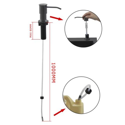 Дозатор для жидкого мыла Fashun A403C-17 - фото 3