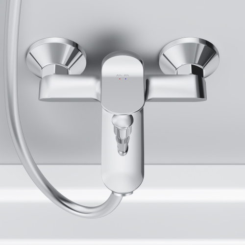 Смеситель для ванны и душа Am.Pm Sunny F85C10000 настенный хром - фото 5