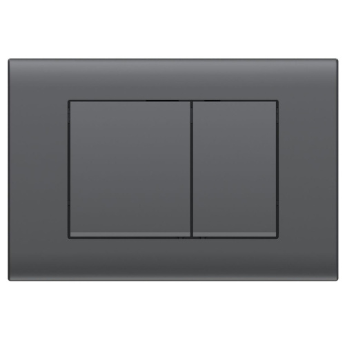 Клавиша смыва механическая Vincea VFP-001GM цвет вороненая сталь