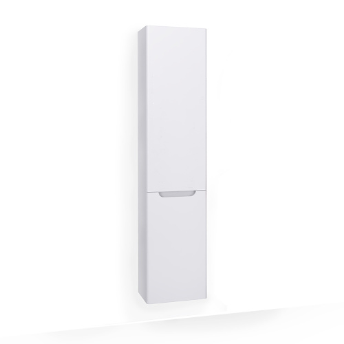 Шкаф-пенал Jorno WOOD Wood.04.150/P/W 33х27х150 подвесной цвет белый