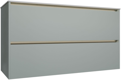 Тумба под раковину Allen Brau Activity 1.34015.PWM 120х46х65 подвесная цвет белый/зеленый