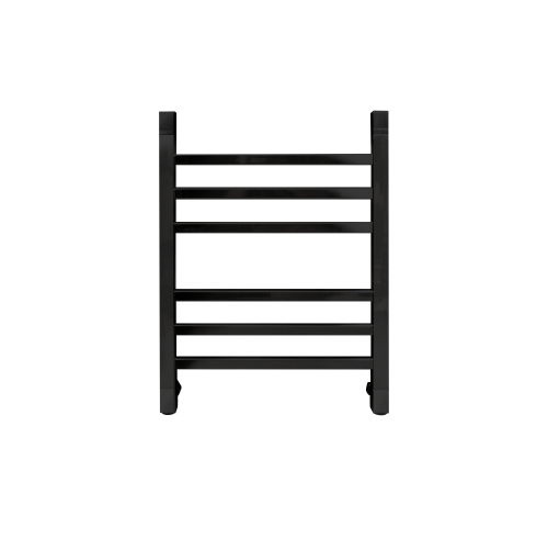 Полотенцесушитель Indigo Aletto LALWPF60-50BR 53х64 водяной черный муар - фото 3