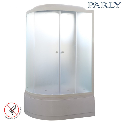 Душевая кабина Parly Effect EF1221R 120х80 асимметричная с крышей ориентация левая - фото 2