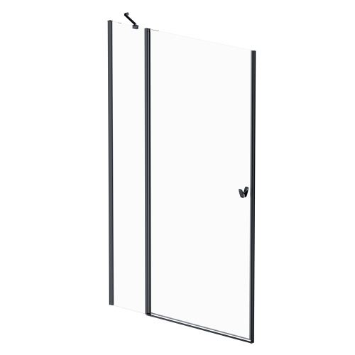 Душевая дверь Am.Pm Sunny W87G-120-1P-BT 120х190 стекло прозрачное профиль черный матовый - фото 2