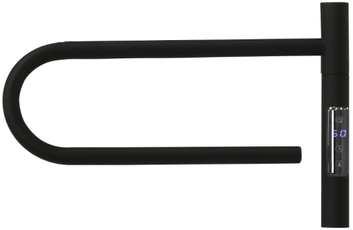 Полотенцесушитель Vincea VTD-1P1BE 39х25 электрический черный матовый - фото 3