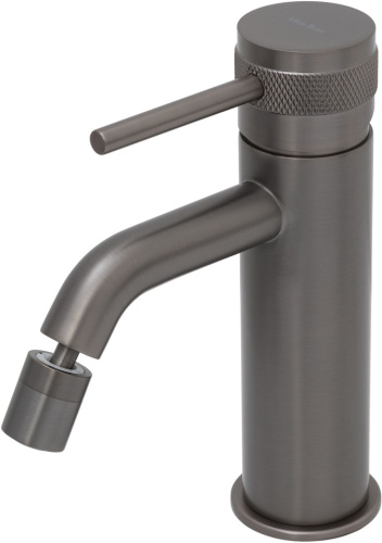 Смеситель Allen Brau Priority 5.31A04-MG на биде серый - фото 2