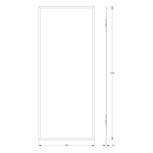 Зеркало в ванную Evoform Comfort BY 0939 50х120 - фото 2