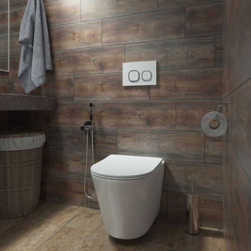 Клавиша смыва механическая IDDIS Uniglass UNG01WCi77 цвет белый - фото 2