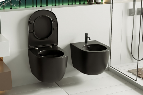 Биде ABBER Bequem AC1150MB подвесное - фото 4