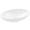 Раковина из сантехнического фарфора Villeroy Boch Loop&Friends 4A470001 60х40 накладная цвет белый без отверстий под смеситель