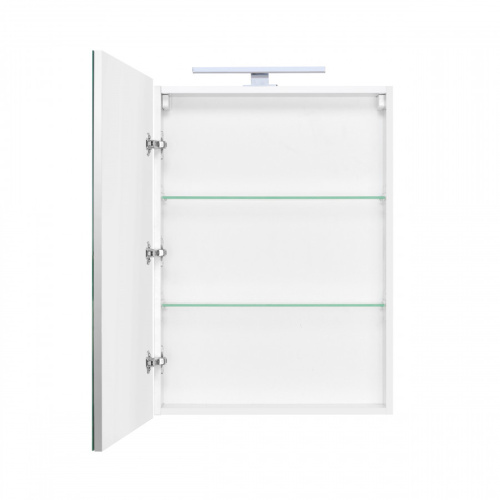 Зеркало-шкаф Roca Victoria A857474806 61х14х81 подвесной цвет белый глянцевый - фото 2