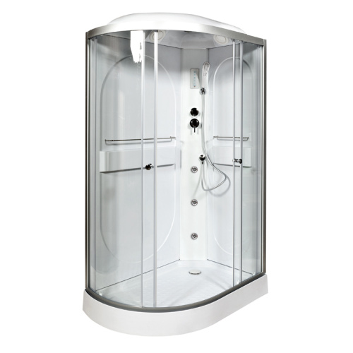 Душевая кабина AvaCan L602RGM+EL 120х80 асимметричная с крышей ориентация правая - фото 2