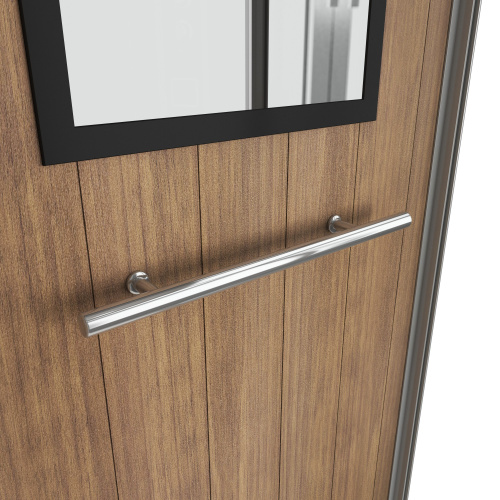 Душевая кабина Niagara Luxe 7717WD 100х100 трапеция с крышей ориентация универсальная - фото 4