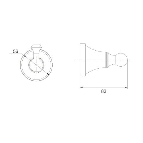 Крючок Rose RG19T RG1911T - фото 3