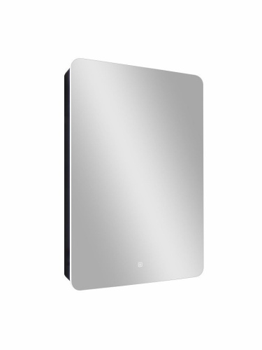 Зеркало-шкаф Art&Max LECCE AM-Lec-560-850-1D-R-DS-F-Nero 57х15х86 подвесной цвет черный матовый - фото 3