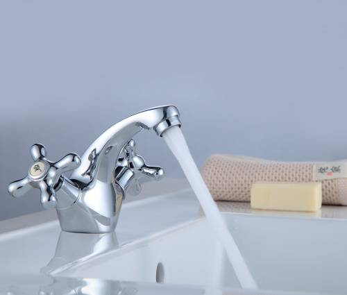 Смеситель Rossinka H H02-61R на раковину хром - фото 2