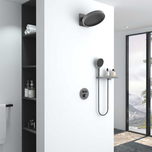 Душевая система Vincea Inspire VSFW-3I22MT3RGM встраиваемая в стену с термостатом