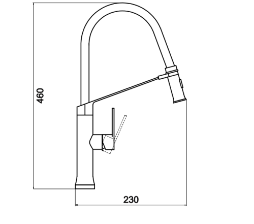 Смеситель для кухни Savol S-SUS6013-04 на мойку сатин - фото 2