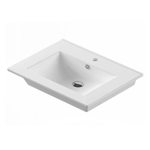 Тумба с раковиной Comforty Марио 00-00004157CF 76х47х86 напольная цвет дуб темный - фото 3