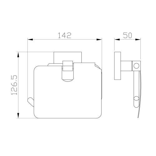 Бумагодержатель Wonzon & Woghand Polo WW-8926-BN - фото 2