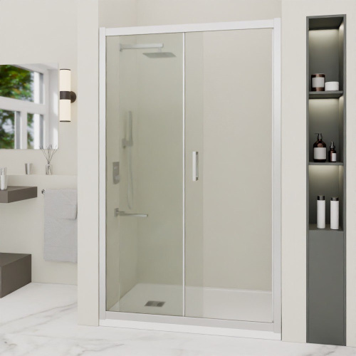 Душевая дверь RGW Passage 350801616-11 160х195 стекло прозрачное профиль хром глянцевый - фото 2