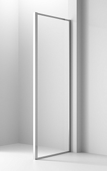 Душевая перегородка Ambassador Elysium 90KX 90х200 стекло прозрачное профиль хром глянцевый