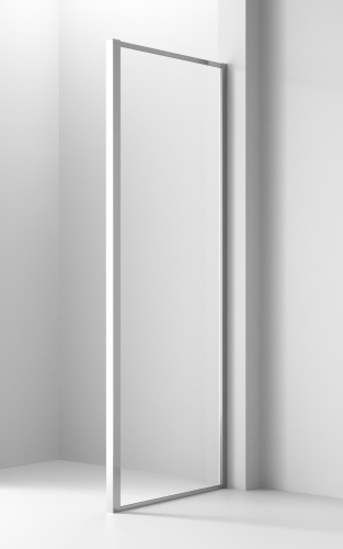 Душевая перегородка Ambassador Elysium 90KX 90х200 стекло прозрачное профиль хром глянцевый