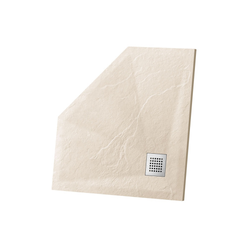 Душевой поддон Vincea H25 VST-4SP9090C 90х90 искусственный камень бежевый