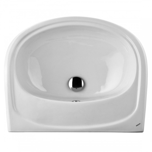 Раковина из сантехнического фарфора Santek Анимо 1WH110505 48х58 подвесная цвет белый - фото 3