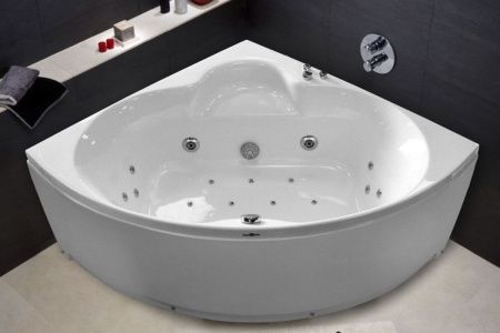 Ванна акриловая Royal Bath FANKE RB581200 140х140 угловая четверть круга без каркаса