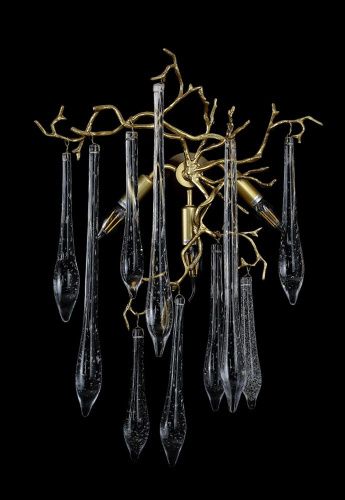 Бра Crystal Lux Reina (Реина) REINA AP3 GOLD PEARL - фото 3