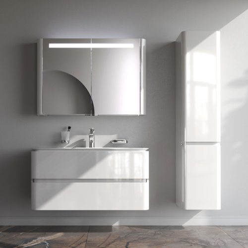 Тумба под раковину Am.Pm Sensation M30FHX1002WG 100х49х52 подвесная цвет белый - фото 5