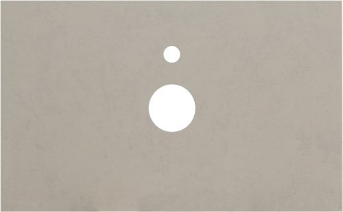 Столешница Aquanet Nova Lite 00257612 73х45 накладная цвет бежевый - фото 2